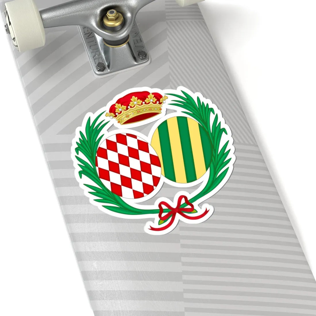 Coat of Arms of Ippolita Princess of Monaco (Spain) (Coat of Arms) STICKER Vinyl Kiss-Cut Decal - The Sticker Space