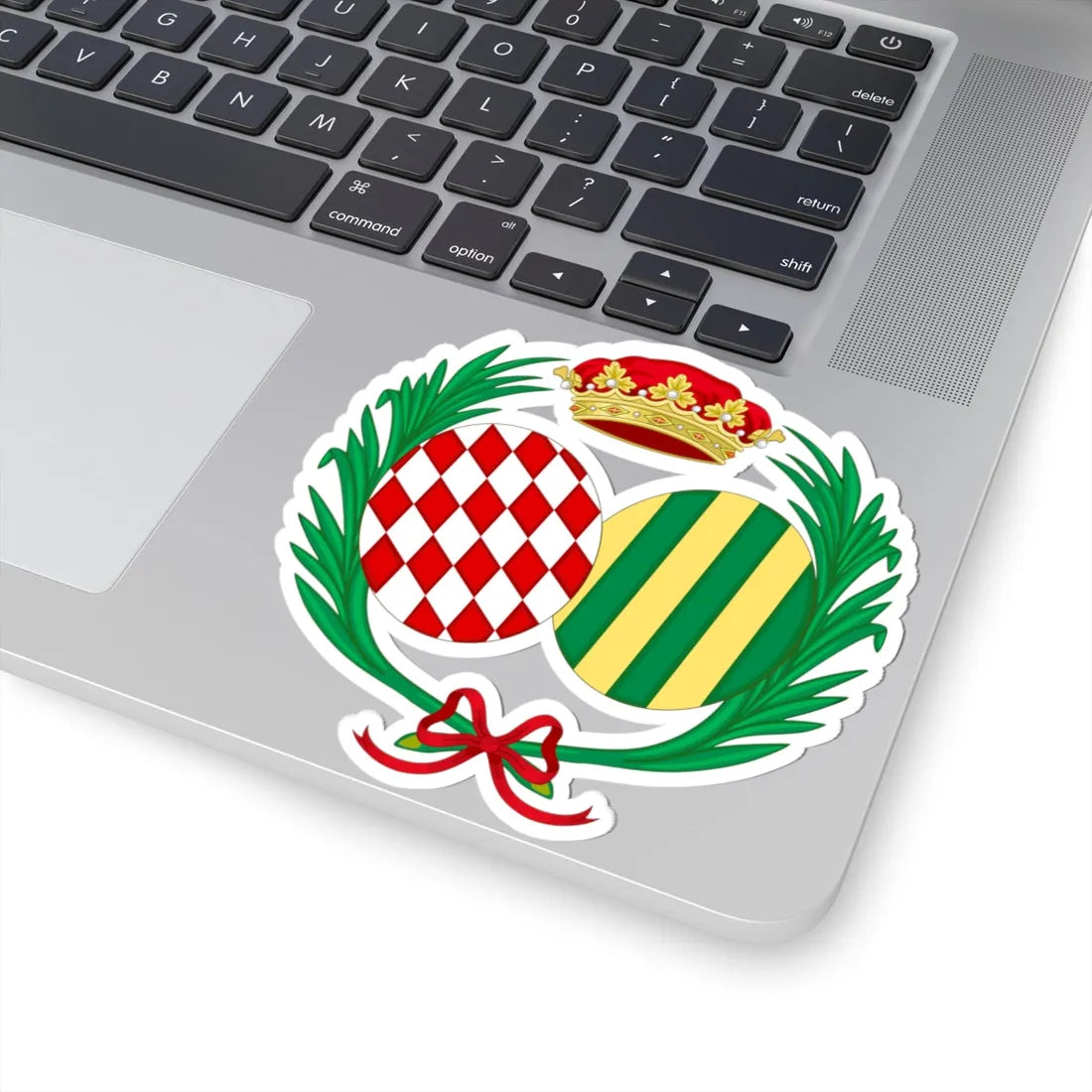 Coat of Arms of Ippolita Princess of Monaco (Spain) (Coat of Arms) STICKER Vinyl Kiss-Cut Decal - The Sticker Space