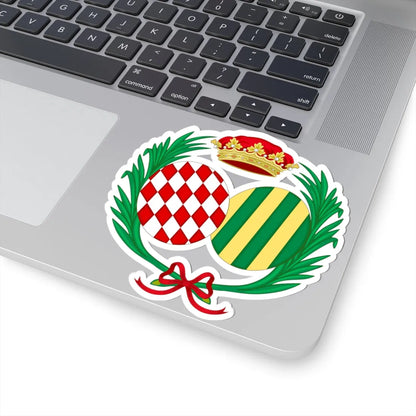 Coat of Arms of Ippolita Princess of Monaco (Spain) (Coat of Arms) STICKER Vinyl Kiss-Cut Decal - The Sticker Space