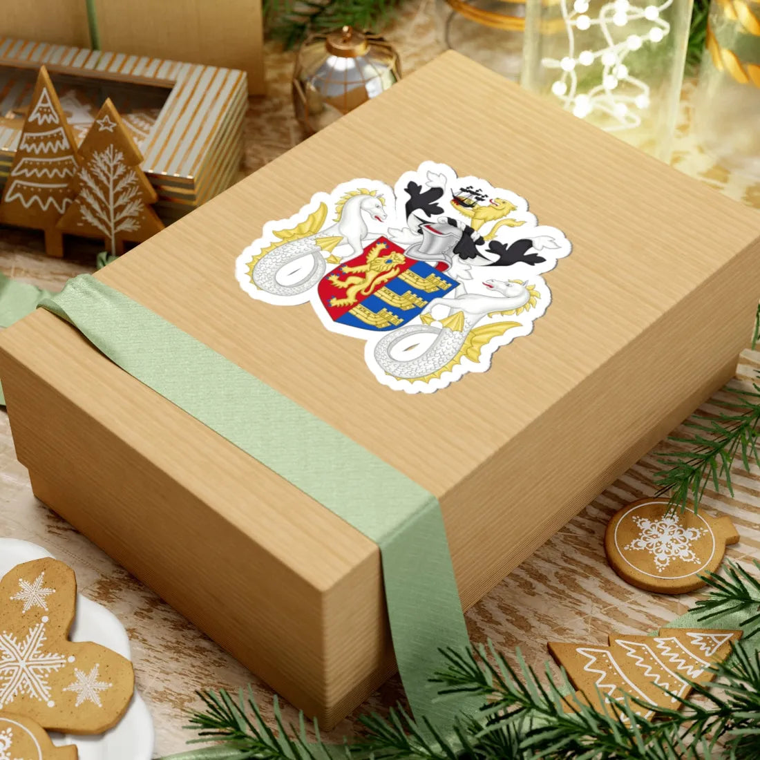 Coat of Arms of Ipswich Borough Council (England) (Coat of Arms) STICKER Vinyl Kiss-Cut Decal - The Sticker Space