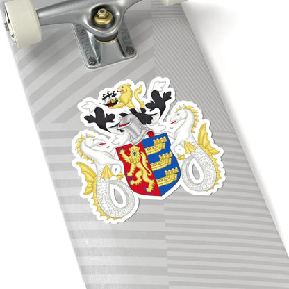 Coat of Arms of Ipswich Borough Council (England) (Coat of Arms) STICKER Vinyl Kiss-Cut Decal - The Sticker Space