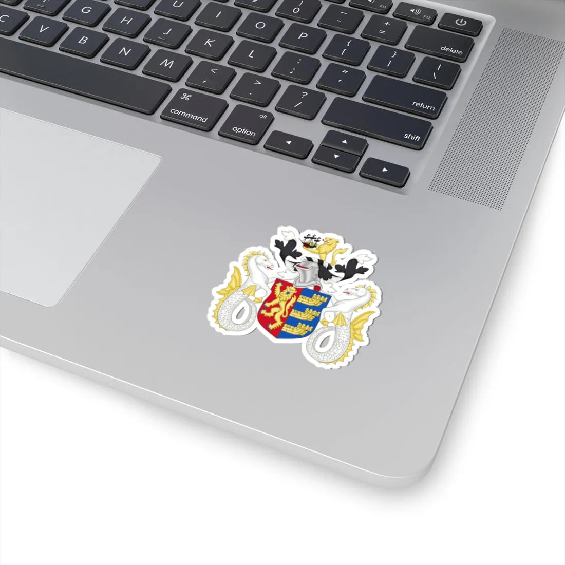 Coat of Arms of Ipswich Borough Council (England) (Coat of Arms) STICKER Vinyl Kiss-Cut Decal - The Sticker Space