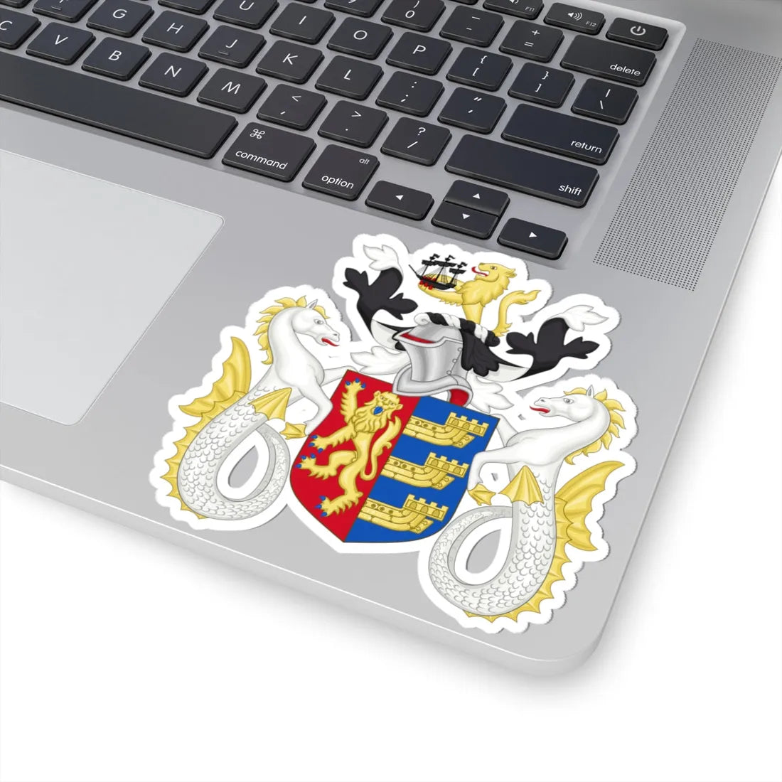 Coat of Arms of Ipswich Borough Council (England) (Coat of Arms) STICKER Vinyl Kiss-Cut Decal - The Sticker Space