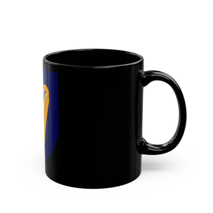 Coat of arms of Ireland - Black Coffee Mug-The Sticker Space