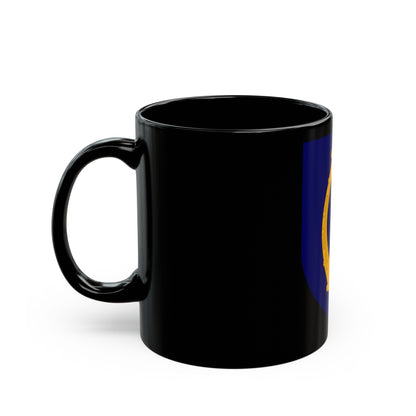 Coat of arms of Ireland - Black Coffee Mug-The Sticker Space