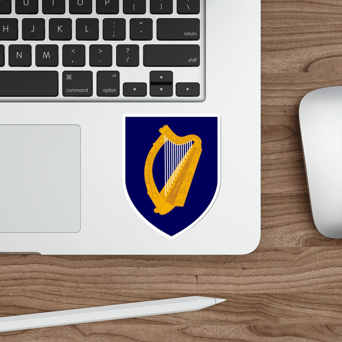 Coat of arms of Ireland STICKER Vinyl Die-Cut Decal-The Sticker Space