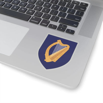 Coat of arms of Ireland - STICKER Vinyl Kiss-Cut Decal - The Sticker Space