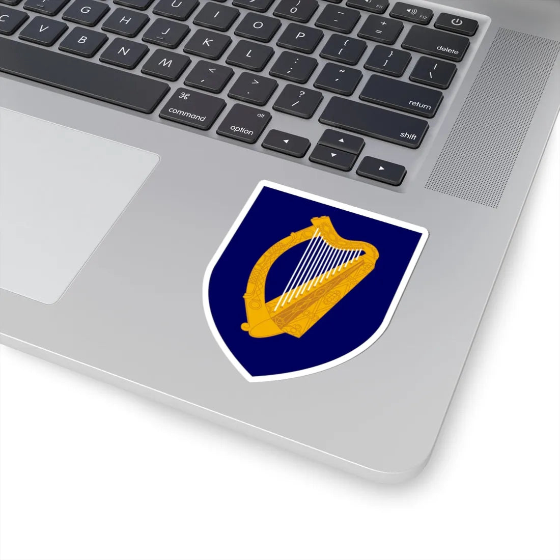 Coat of arms of Ireland - STICKER Vinyl Kiss-Cut Decal - The Sticker Space
