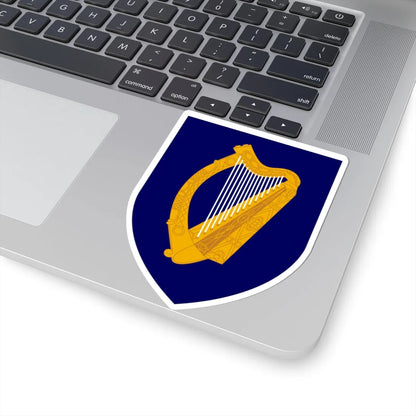 Coat of arms of Ireland - STICKER Vinyl Kiss-Cut Decal - The Sticker Space