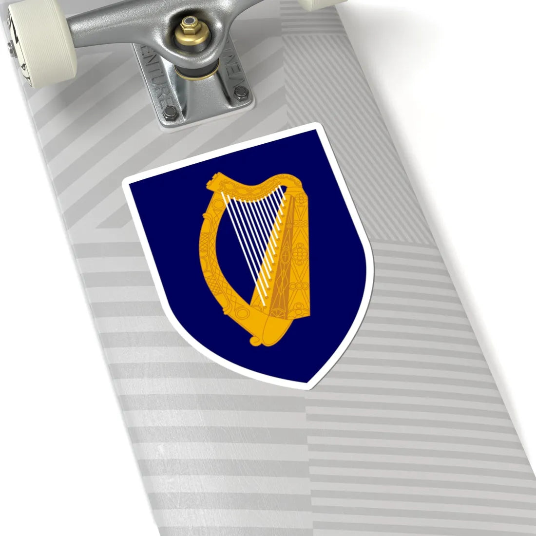 Coat of arms of Ireland - STICKER Vinyl Kiss-Cut Decal - The Sticker Space