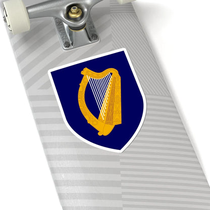 Coat of arms of Ireland - STICKER Vinyl Kiss-Cut Decal - The Sticker Space