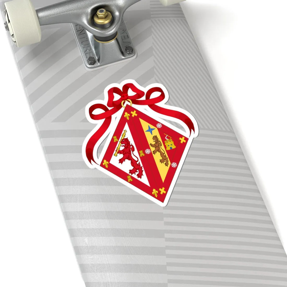 Coat of Arms of Isabel Díaz Ayuso (Spain) (Coat of Arms) STICKER Vinyl Kiss-Cut Decal - The Sticker Space