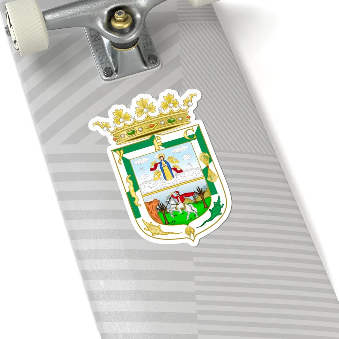 Coat of Arms of Isla Fernandina Cuba (Cuba) (Coat of Arms) STICKER Vinyl Kiss-Cut Decal - The Sticker Space