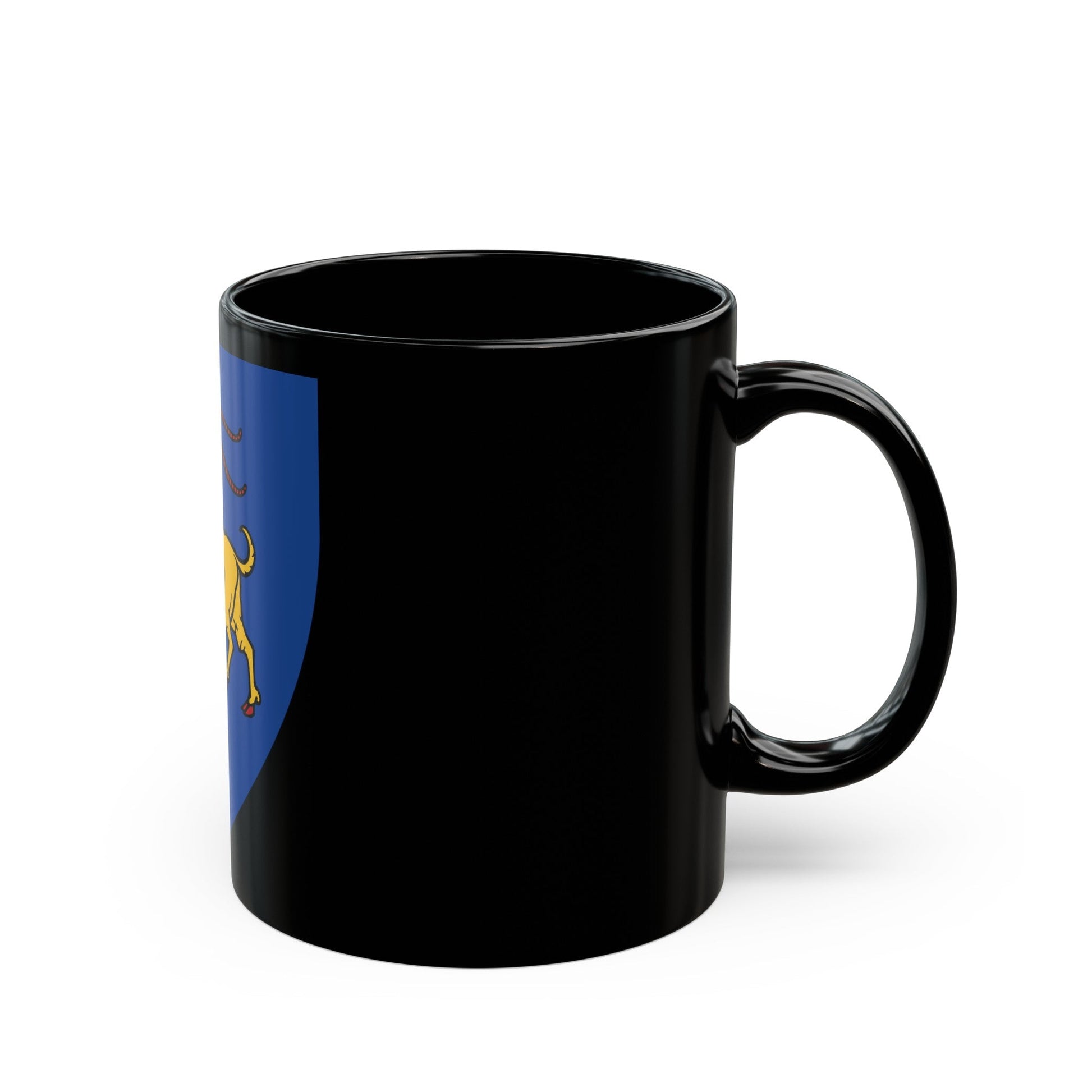 Coat of Arms of Istria - Black Coffee Mug-The Sticker Space