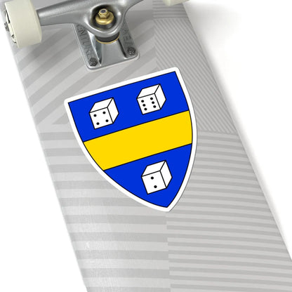 Coat of arms of Italian family of Daddi (Italy) (Coat of Arms) STICKER Vinyl Kiss-Cut Decal - The Sticker Space