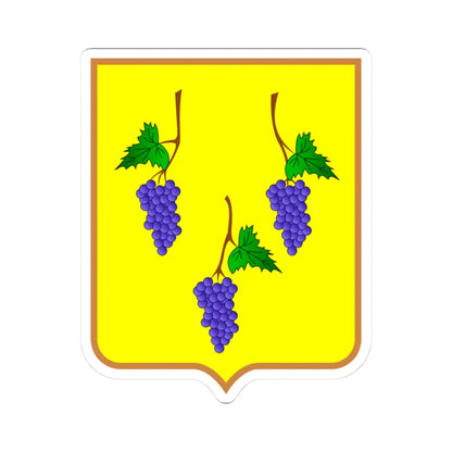 Coat of Arms of Izium (Ukraine) (Coat of Arms) STICKER Vinyl Kiss-Cut Decal 3 Inch White - The Sticker Space