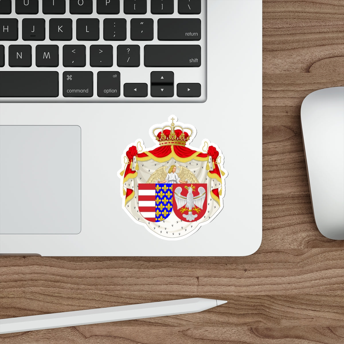 Coat of arms of Jadwiga of Poland STICKER Vinyl Die-Cut Decal-The Sticker Space