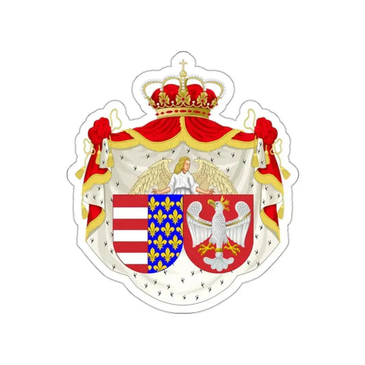 Coat of arms of Jadwiga of Poland STICKER Vinyl Die-Cut Decal 2 Inch - The Sticker Space