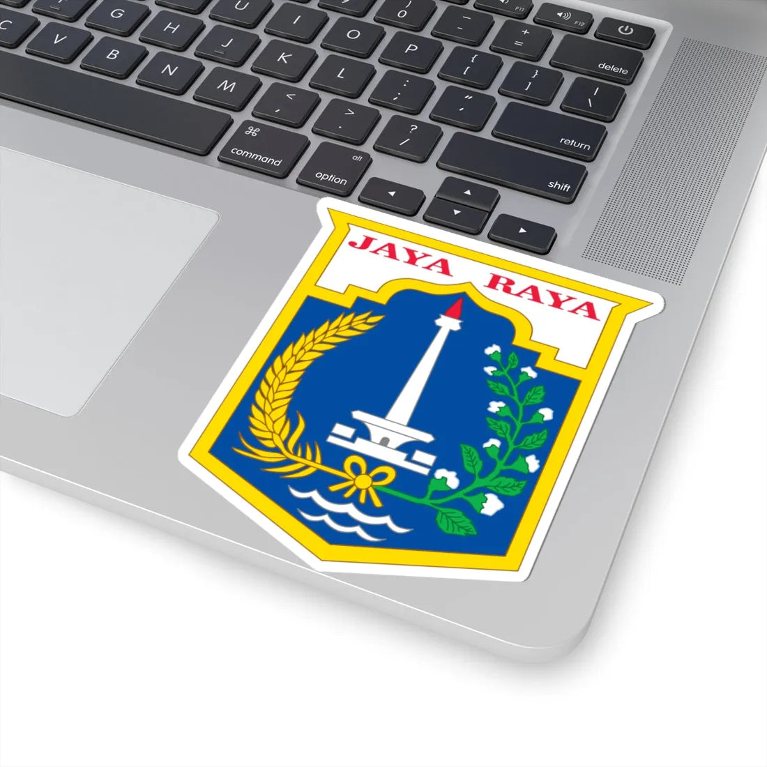 Coat of arms of Jakarta (Indonesia) (Coat of Arms) STICKER Vinyl Kiss-Cut Decal - The Sticker Space