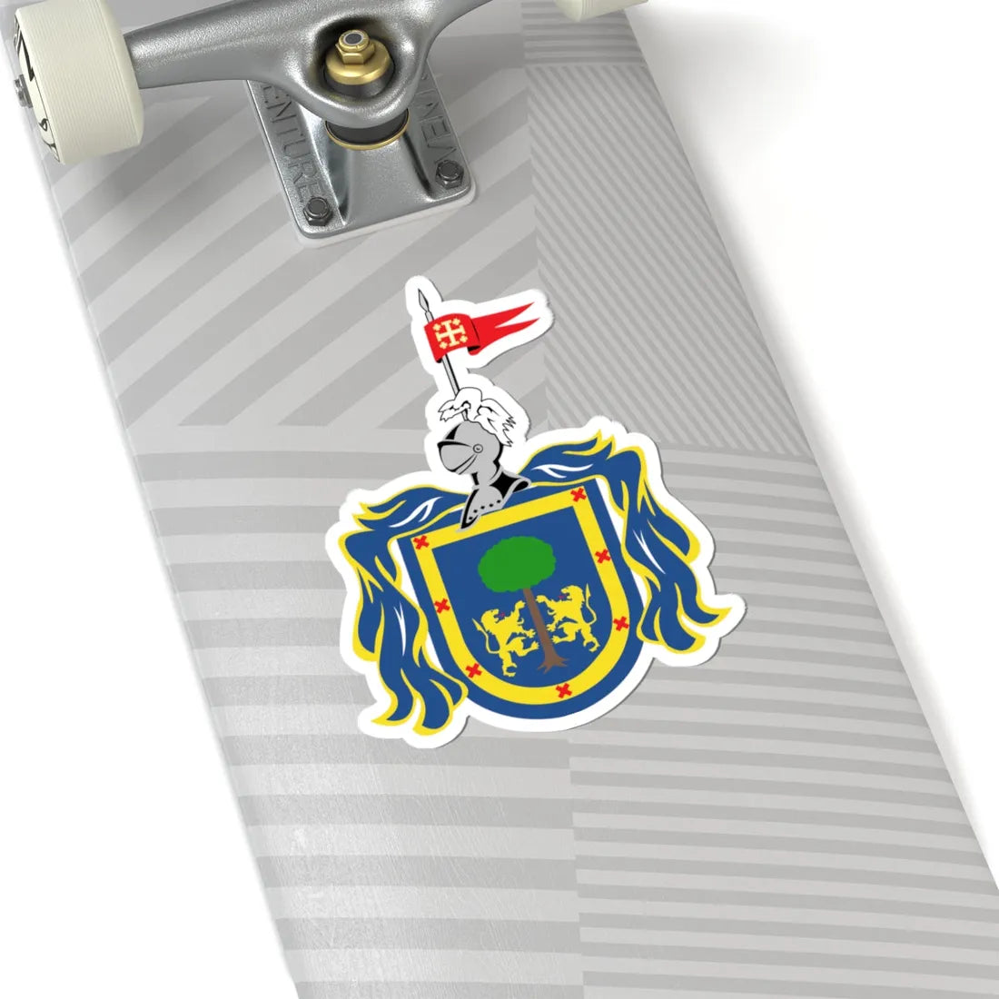 Coat of arms of Jalisco 2005-2011 (Mexico) (Coat of Arms) STICKER Vinyl Kiss-Cut Decal - The Sticker Space