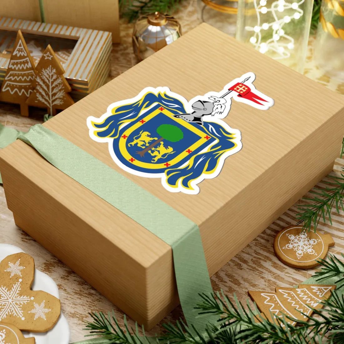 Coat of arms of Jalisco 2005-2011 (Mexico) (Coat of Arms) STICKER Vinyl Kiss-Cut Decal - The Sticker Space