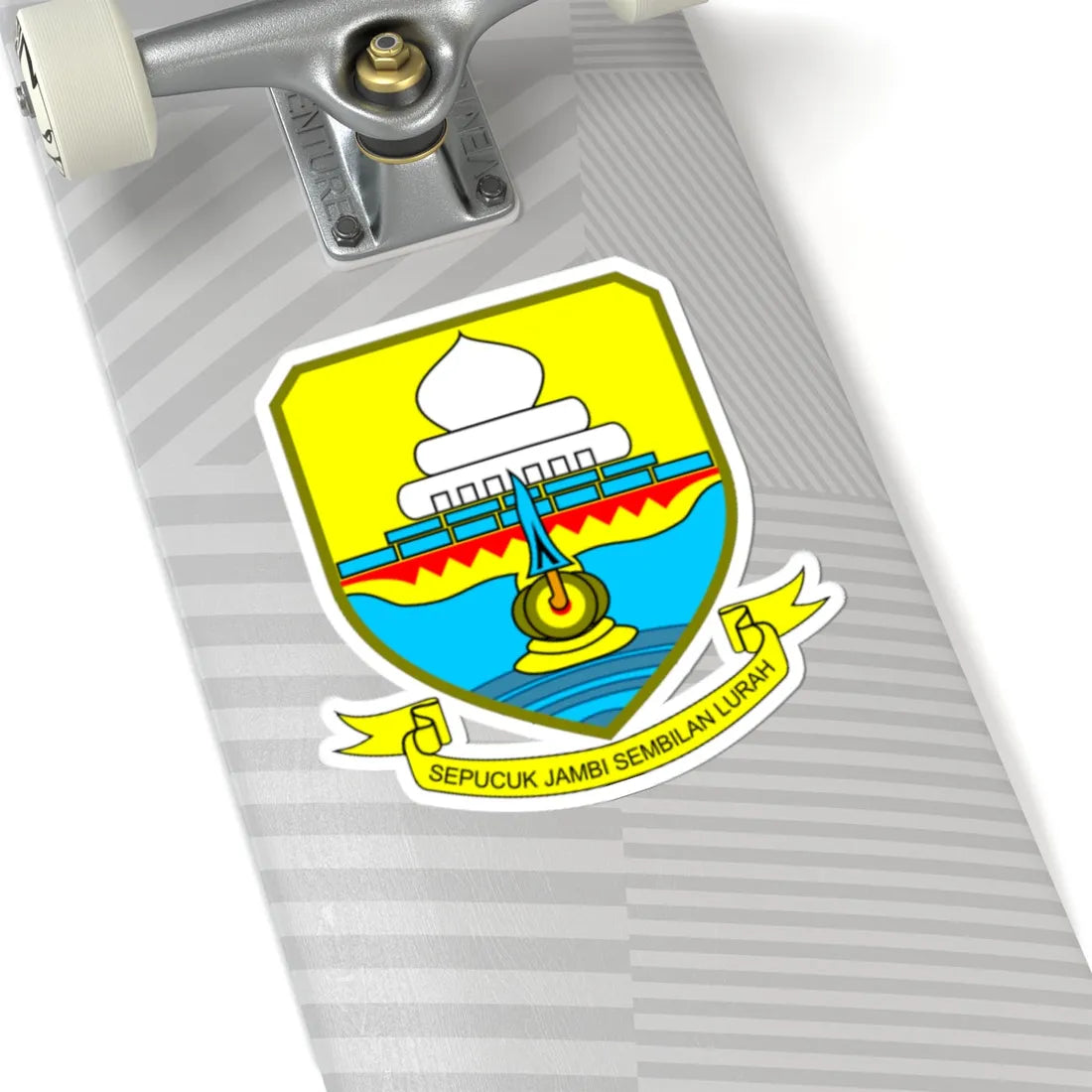 Coat of arms of Jambi (Indonesia) (Coat of Arms) STICKER Vinyl Kiss-Cut Decal - The Sticker Space