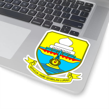 Coat of arms of Jambi (Indonesia) (Coat of Arms) STICKER Vinyl Kiss-Cut Decal - The Sticker Space