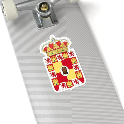 Coat of Arms of Jaén Province (Spain) (Coat of Arms) STICKER Vinyl Kiss-Cut Decal - The Sticker Space