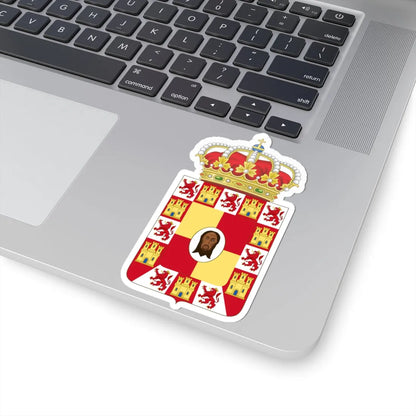 Coat of Arms of Jaén Province (Spain) (Coat of Arms) STICKER Vinyl Kiss-Cut Decal - The Sticker Space