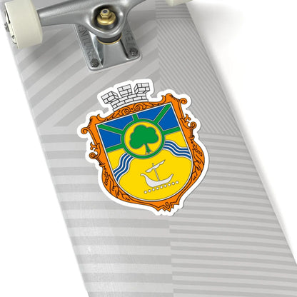 Coat of Arms of Jasynuvata (Ukraine) (Coat of Arms) STICKER Vinyl Kiss-Cut Decal - The Sticker Space