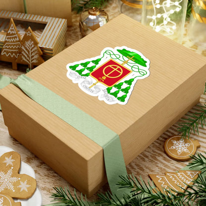 Coat of Arms of Javier Echevarría Prelate of the Opus Dei (Spain) (Coat of Arms) STICKER Vinyl Kiss-Cut Decal - The Sticker Space