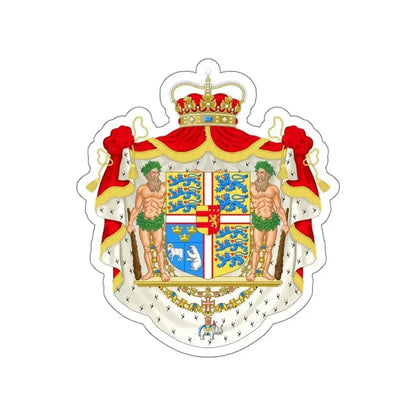 Coat of arms of Joachim, Prince of Denmark STICKER Vinyl Die-Cut Decal 6 Inch - The Sticker Space