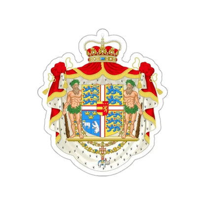 Coat of arms of Joachim, Prince of Denmark STICKER Vinyl Die-Cut Decal - The Sticker Space