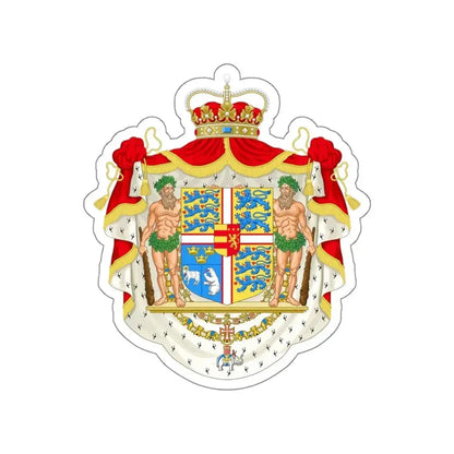 Coat of arms of Joachim, Prince of Denmark STICKER Vinyl Die-Cut Decal - The Sticker Space
