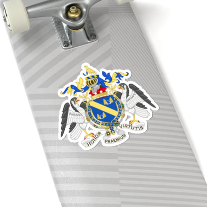 Coat of Arms of Jock Baron Stirrup (Spain) (Coat of Arms) STICKER Vinyl Kiss-Cut Decal - The Sticker Space
