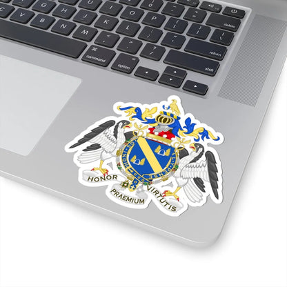 Coat of Arms of Jock Baron Stirrup (Spain) (Coat of Arms) STICKER Vinyl Kiss-Cut Decal - The Sticker Space