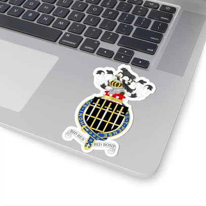 Coat of Arms of John Baron Morris of Aberavon (Spain) (Coat of Arms) STICKER Vinyl Kiss-Cut Decal - The Sticker Space