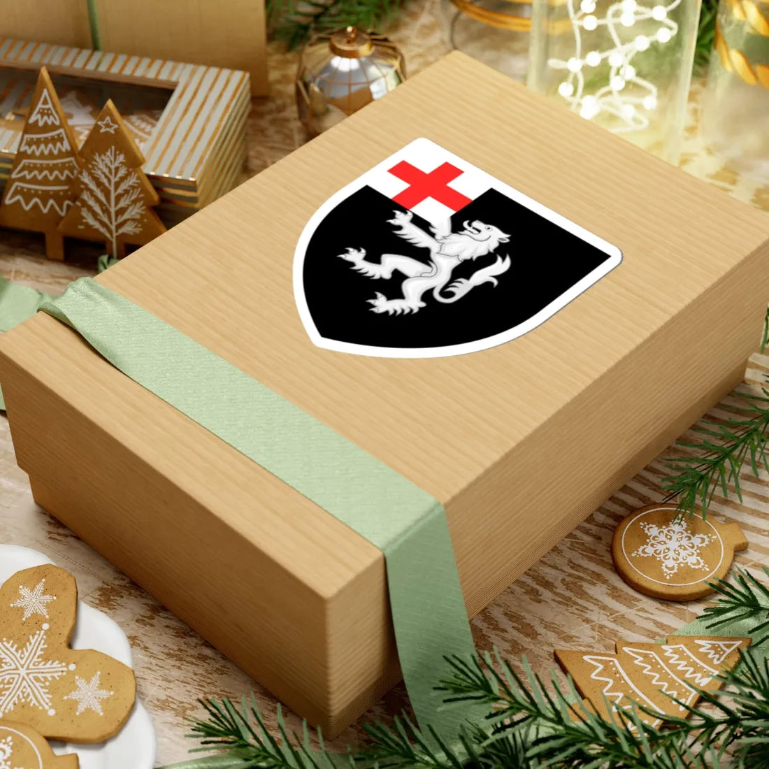 Coat of arms of John Churchill Duke of Marlborough (England) (Coat of Arms) STICKER Vinyl Kiss-Cut Decal - The Sticker Space