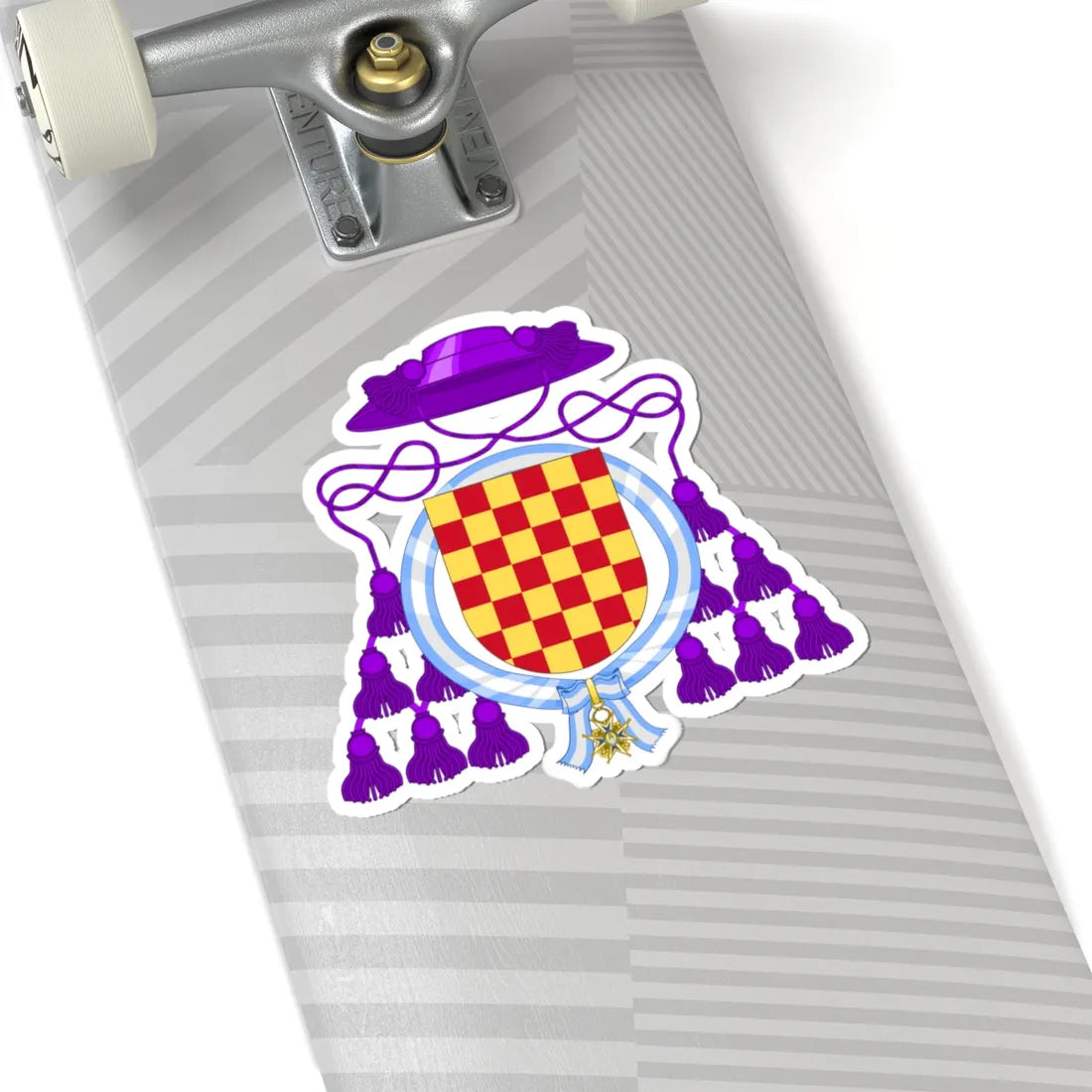 Coat of Arms of Josemaría Escrivá Order of Charles III (Spain) (Coat of Arms) STICKER Vinyl Kiss-Cut Decal - The Sticker Space