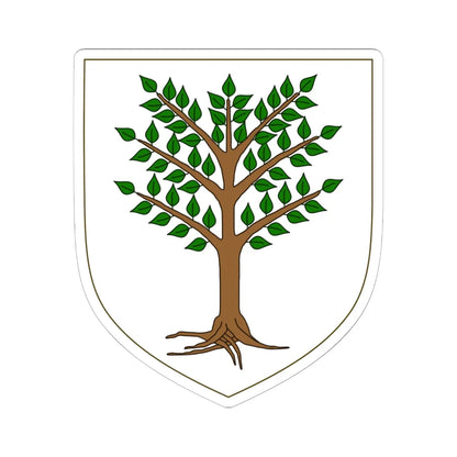 Coat of arms of Judicate of Arborea (Italy) (Coat of Arms) STICKER Vinyl Kiss-Cut Decal 6 Inch White - The Sticker Space