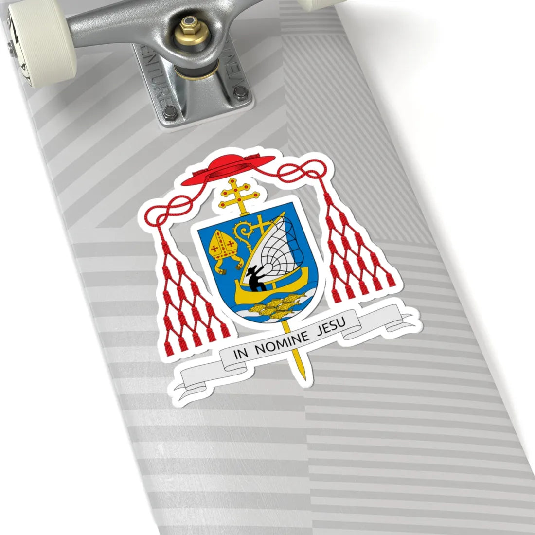 Coat of arms of Julius Darmaatmadja (Indonesia) (Coat of Arms) STICKER Vinyl Kiss-Cut Decal - The Sticker Space