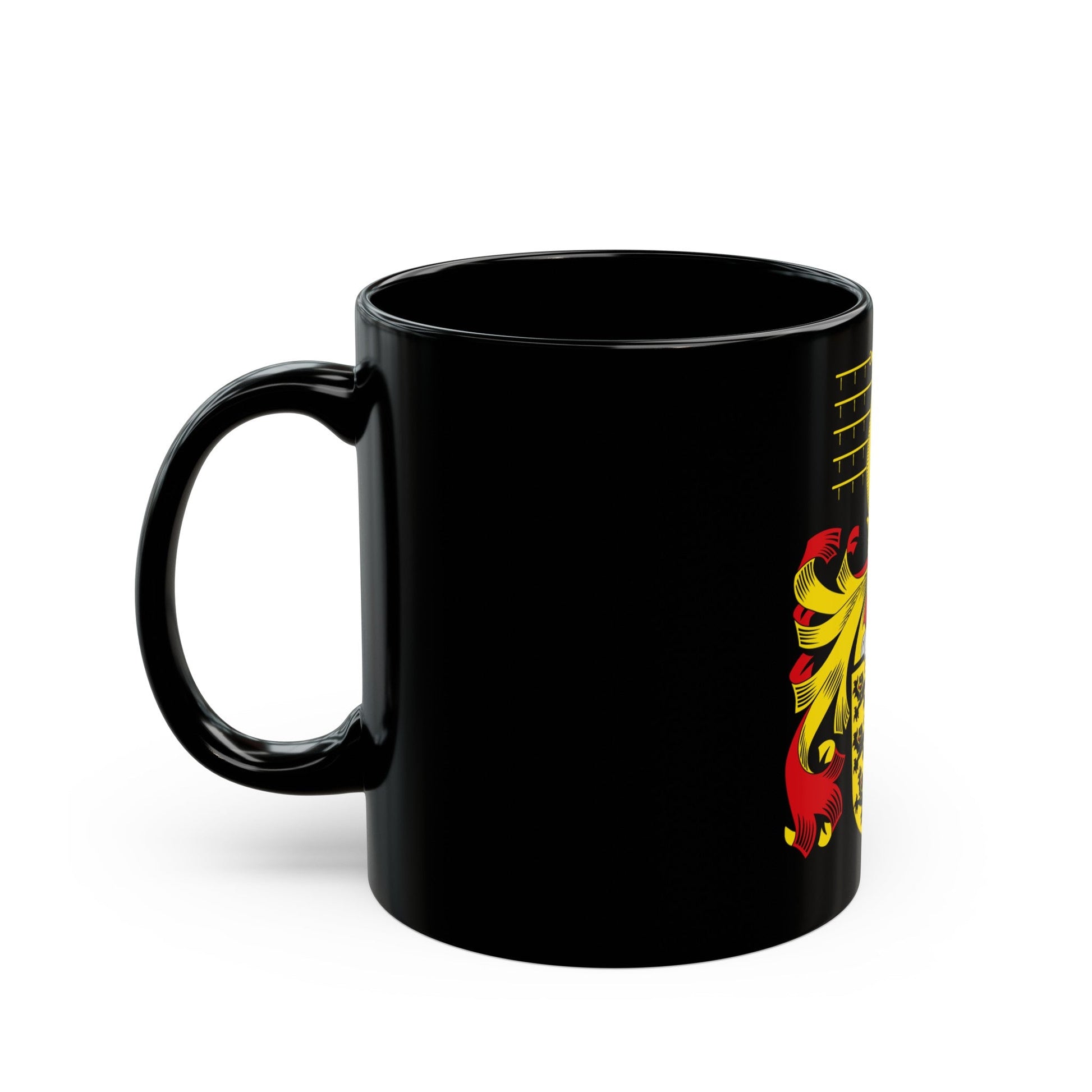 Coat of Arms of Kaernten Austria - Black Coffee Mug-The Sticker Space