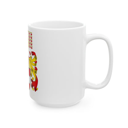 Coat of Arms of Kaernten Austria - White Coffee Mug-The Sticker Space