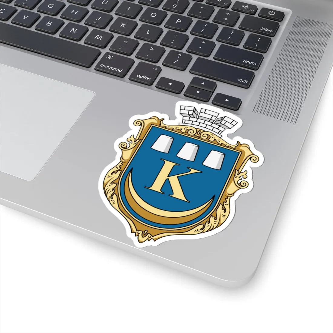 Coat of Arms of Kalush (Ukraine) (Coat of Arms) STICKER Vinyl Kiss-Cut Decal - The Sticker Space