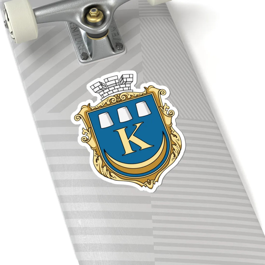 Coat of Arms of Kalush (Ukraine) (Coat of Arms) STICKER Vinyl Kiss-Cut Decal - The Sticker Space