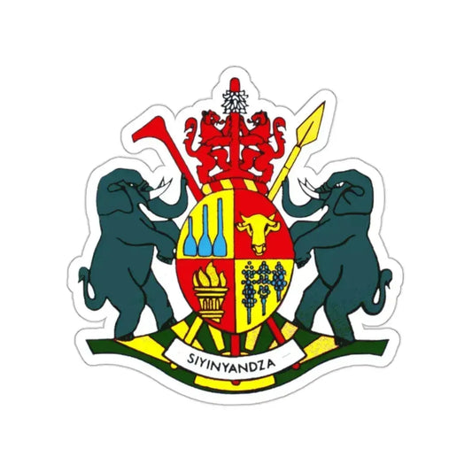Coat of arms of KaNgwane STICKER Vinyl Die-Cut Decal 2 Inch - The Sticker Space