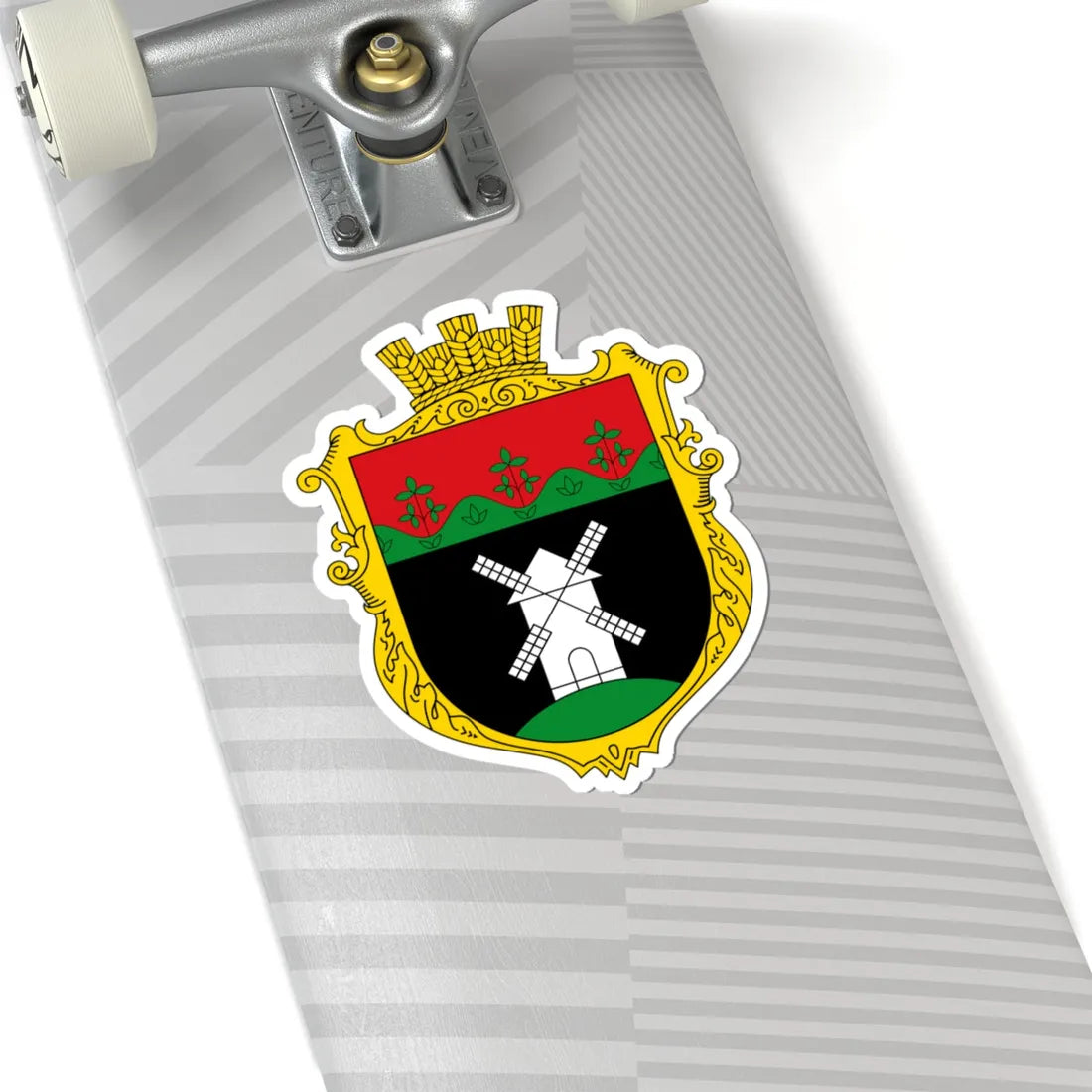 Coat of arms of Kanizh (Ukraine) (Coat of Arms) STICKER Vinyl Kiss-Cut Decal - The Sticker Space