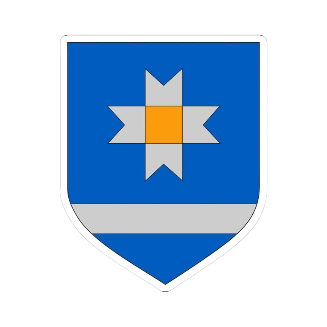 Coat of arms of Keila vald (Estonia) (Coat of Arms) STICKER Vinyl Kiss-Cut Decal 3 Inch White - The Sticker Space