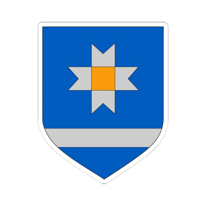 Coat of arms of Keila vald (Estonia) (Coat of Arms) STICKER Vinyl Kiss-Cut Decal 4 Inch White - The Sticker Space