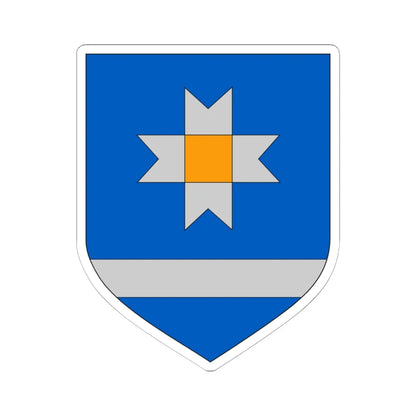 Coat of arms of Keila vald (Estonia) (Coat of Arms) STICKER Vinyl Kiss-Cut Decal 6 Inch White - The Sticker Space